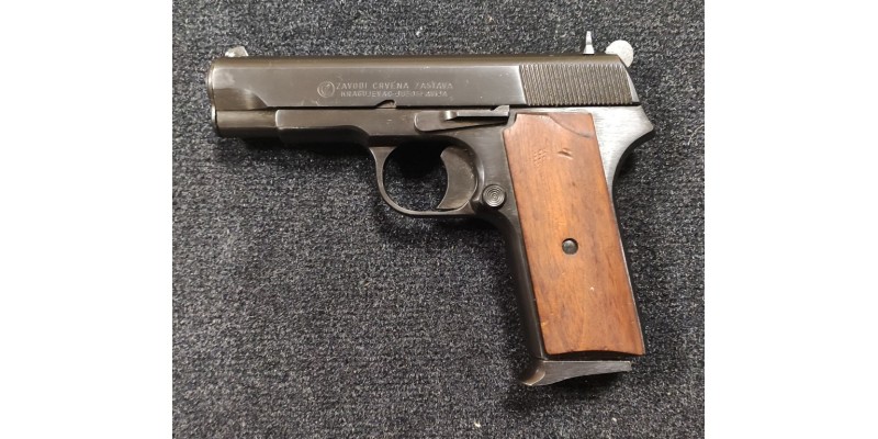 ZASTAVA M88 9x19 črna/lesen ročaj