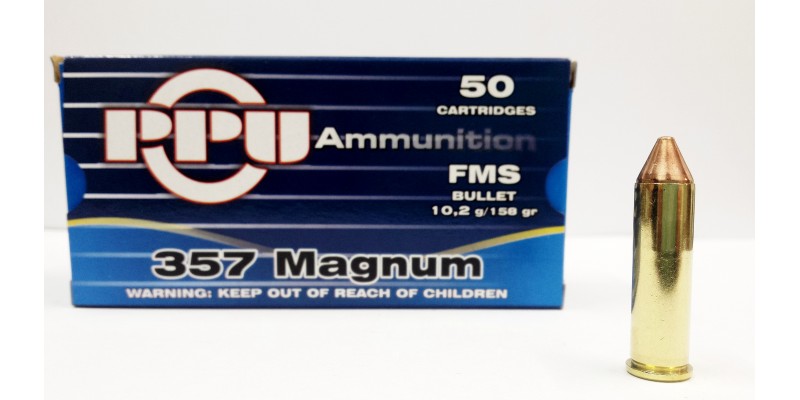 PPU .357 Mag FMS 10.2g 158gr
