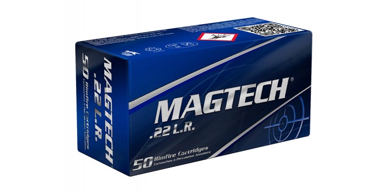 Magtech .22 LR LRN SV, 40grs, 50 kos
