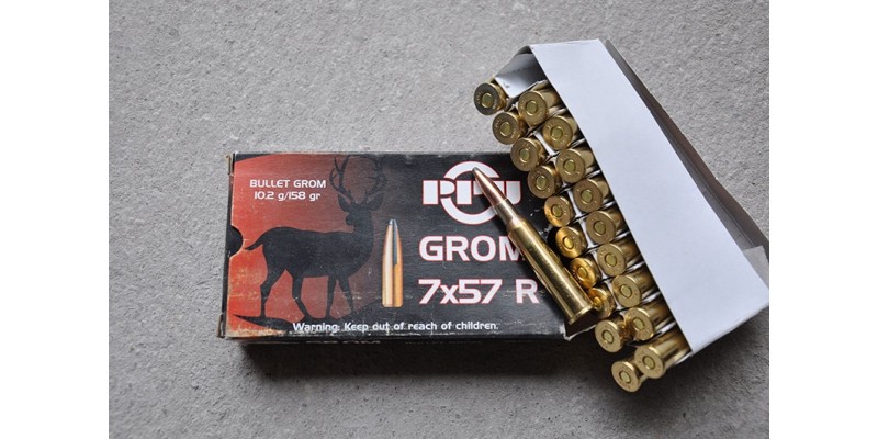 PPU 7x57R GROM 158gr