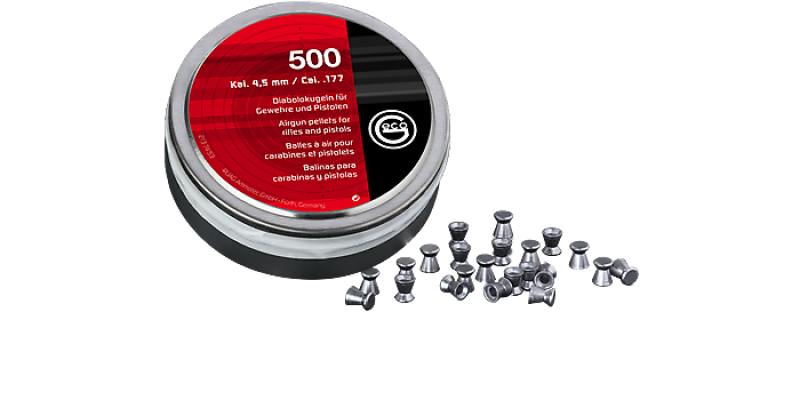Geco gladek 4,5 mm 0,45g (500)